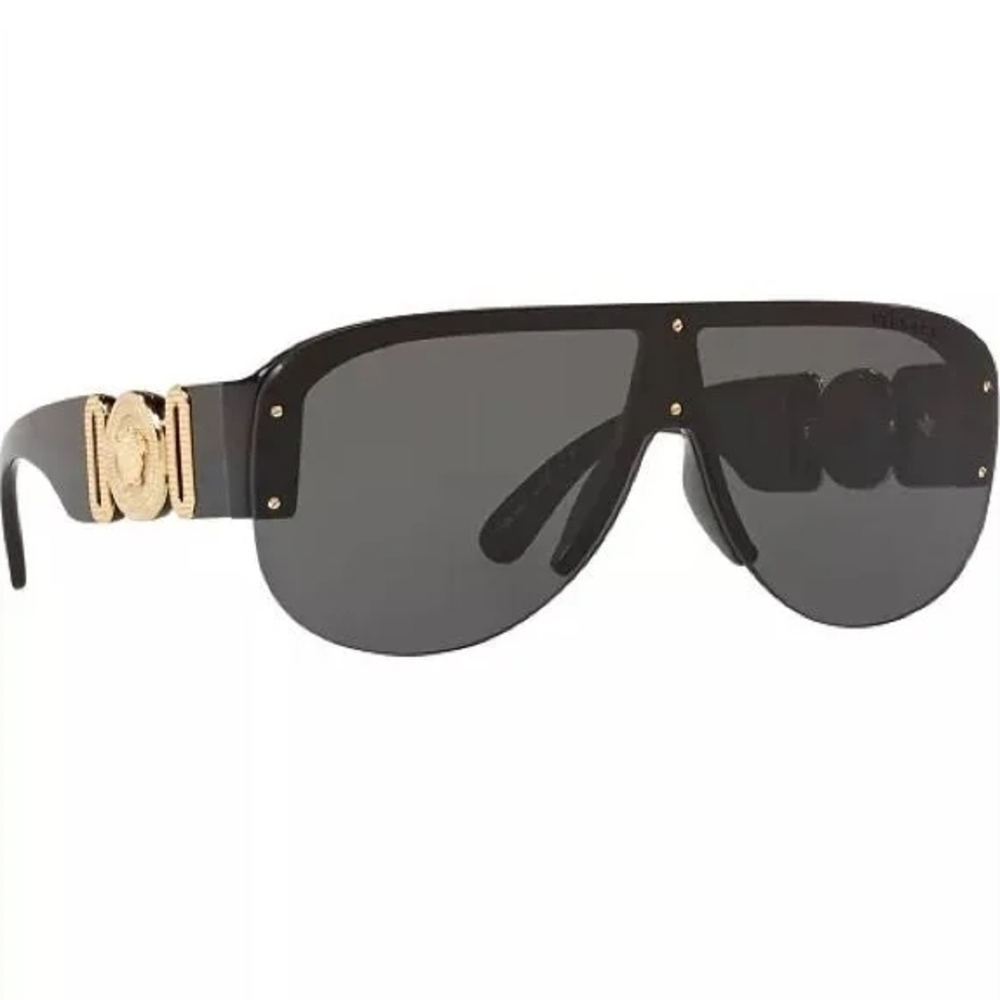 Versace Black and Gold Sunglasses